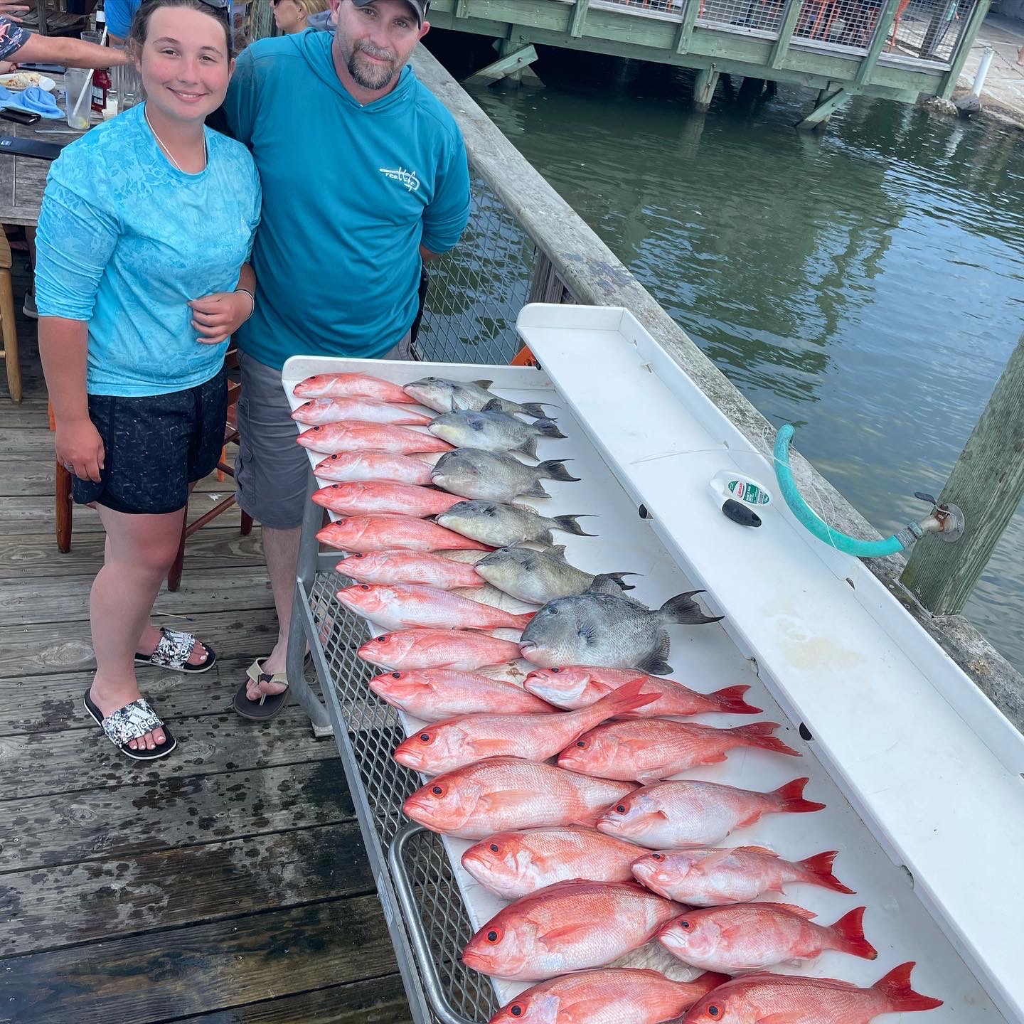 hilton-head-fishing-trip-dinner-for-everyone-black-and-blue